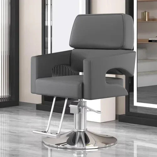 Chaise de Salon de Luxe Lifter, Protecteur en Métal, Dossier, Chaise de Barbier Pivotante, Fauteuil Confortable Nordique, Cadeira De Cabeleireiro, Mobilier de Salon