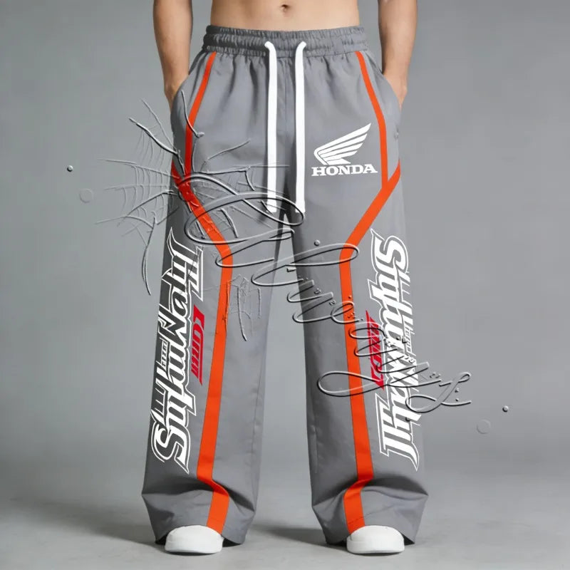 2026 Best-selling New Honda Racing Outdoor Sports Cycling Pants for Men MOTO Off-road Enthusiasts Fashionable Fitness Pants