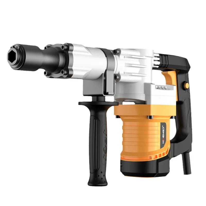 Marteau perforateur électrique 2400W multifonction – Marteau-piqueur électrique 220V – Brise-béton – Perceuse à percussion haute puissance