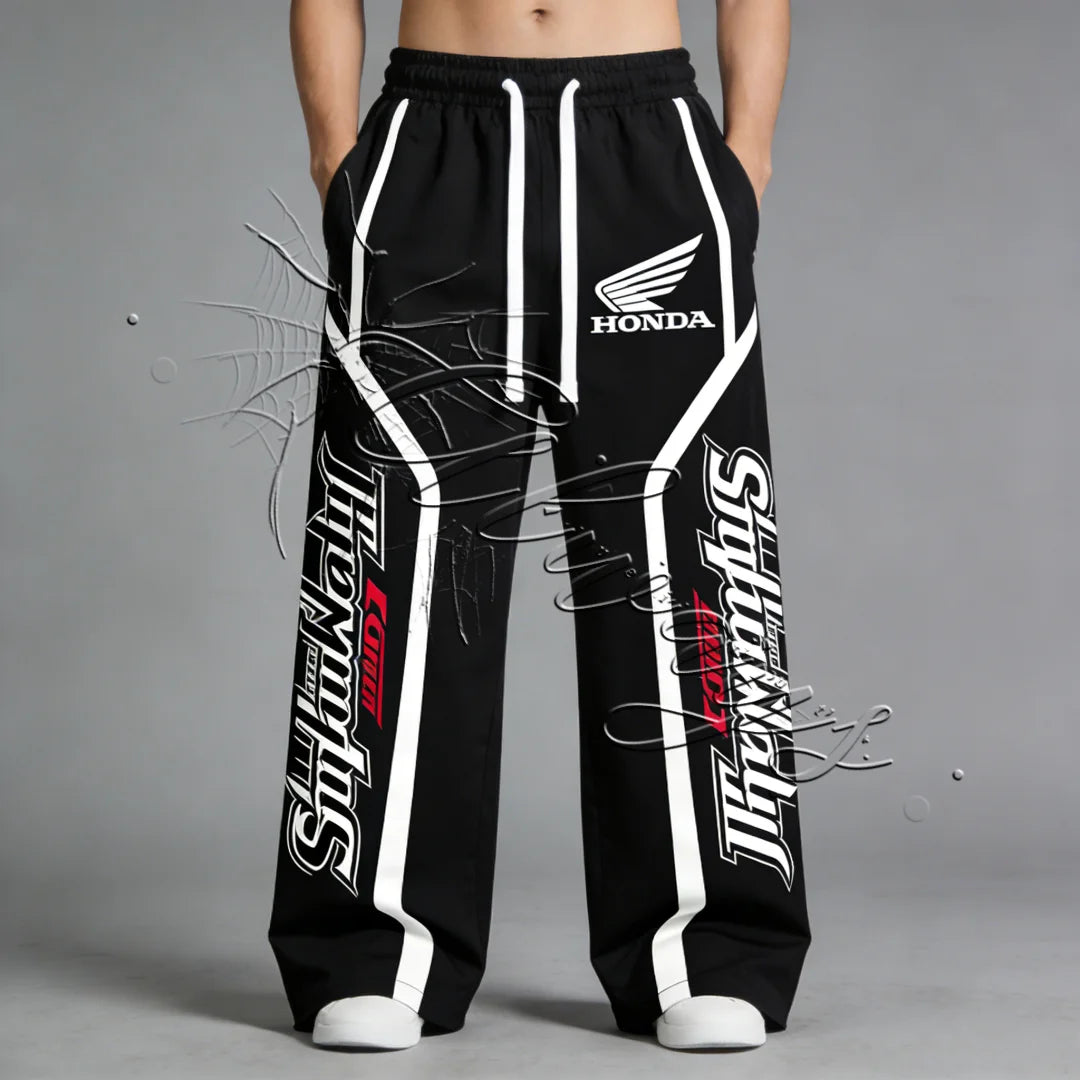 2026 Best-selling New Honda Racing Outdoor Sports Cycling Pants for Men MOTO Off-road Enthusiasts Fashionable Fitness Pants
