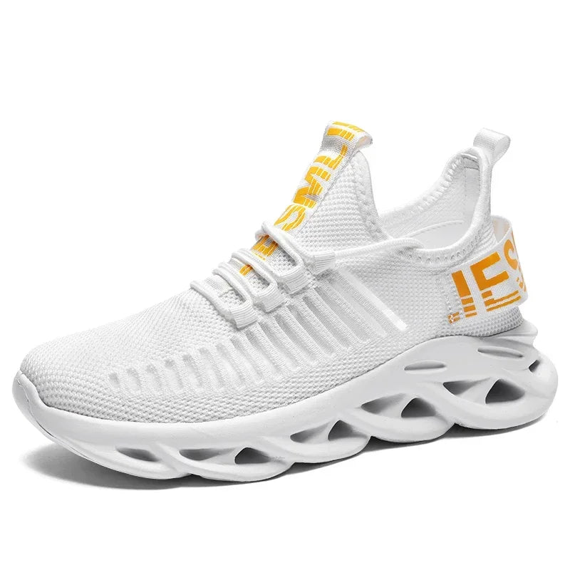 Atmungsaktive Freizeit-Sportschuhe für Frühling und Sommer, leichte, flache Lauf-Slipper für Damen und Herren