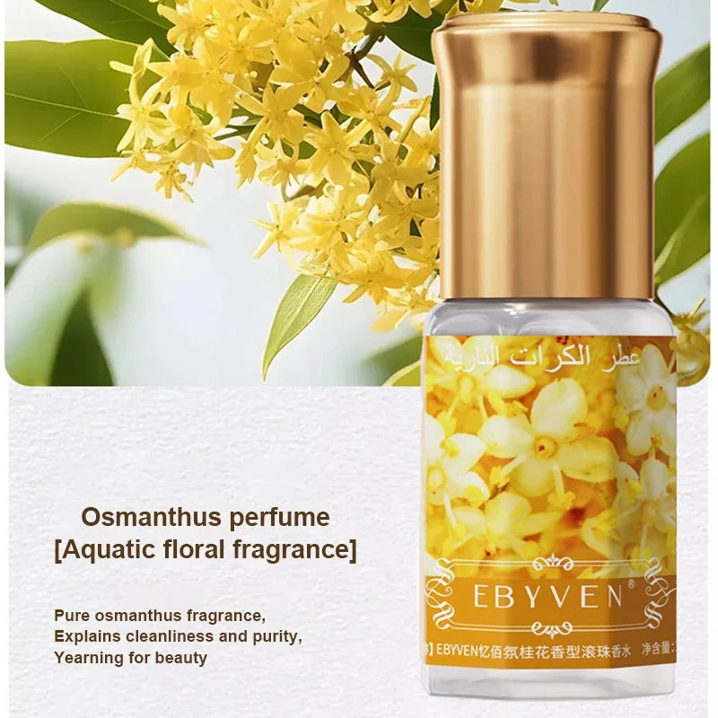 Arabian Floral Fragrance Perfume Natural Last Fragrance To Remove Odor 3ml Saudi Essential Oil Fresh Charm Perfume Essential Oil