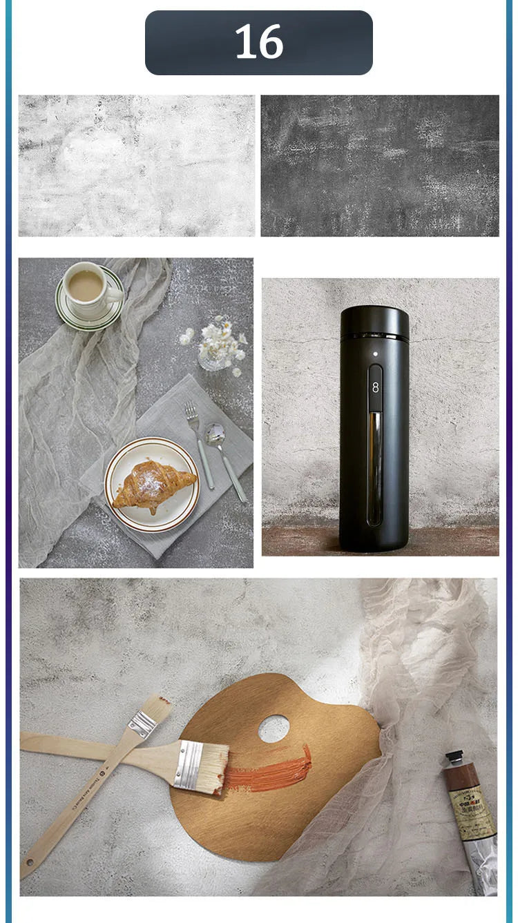 Marmor-Fotohintergründe 57*87CM, doppelseitig, Holzmaserung, Fotohintergrundtapete, Studio, wasserdichte Produkte, fotografische Requisiten