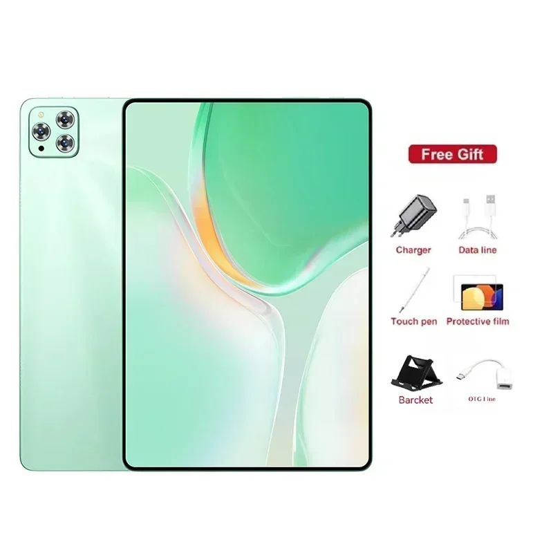 2025 Original iPad Air Pro Tablet PC Android14 22GB+2TB 20000mAh Snapdragon870 Tablet PC 5G Dual SIM Card WIFI HD 4K Tab PC