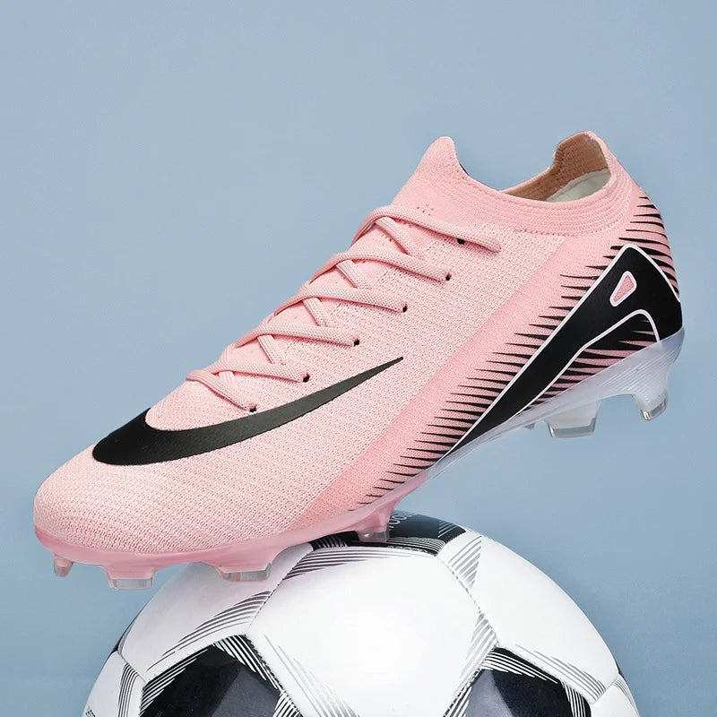 Nouvelles chaussures de football d'extérieur pour hommes Crampons de football Match Entraînement TF/FG Gazon Cheville Crampons longs Sport Haute qualité à succès