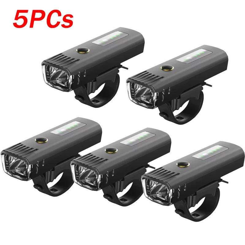 1000LM Bicycle Led Front Light LED USB Rechargeable Smart Sensor Rear Light Waterproof Bright Flashlight Safety Cycling Lights