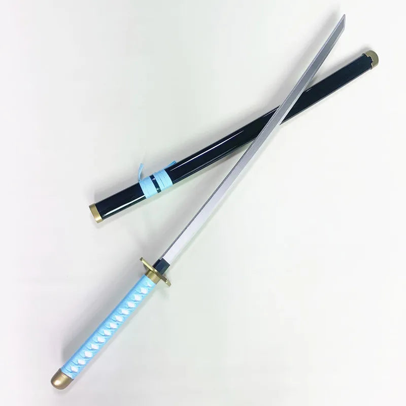 Épée Katana Anime Bleach Taille Réelle Lame en Bois Ninja Accessoire de Cosplay Anime Bleach Épée de Samouraï Japonaise Toushirou Jouet pour Enfants