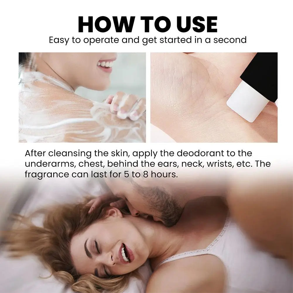 Pheromone Solid Balm Körperparfüm Charmanter Duft Langanhaltend Geschenke für Frauen Männer für Dating Valentinstag Parfüm