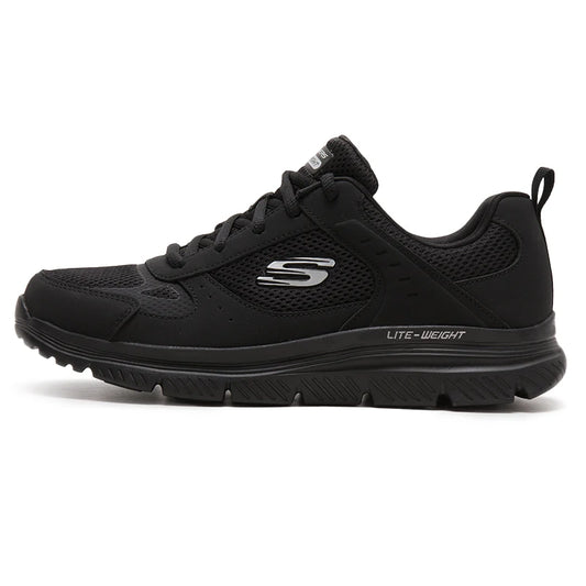 Skechers Men's Shoes, Sports Shoes, Mesh Breathable Walking Shoes, Outdoor Lightweight Wear-Resistant Low-Top Casual Shoes 8790230-Bbk