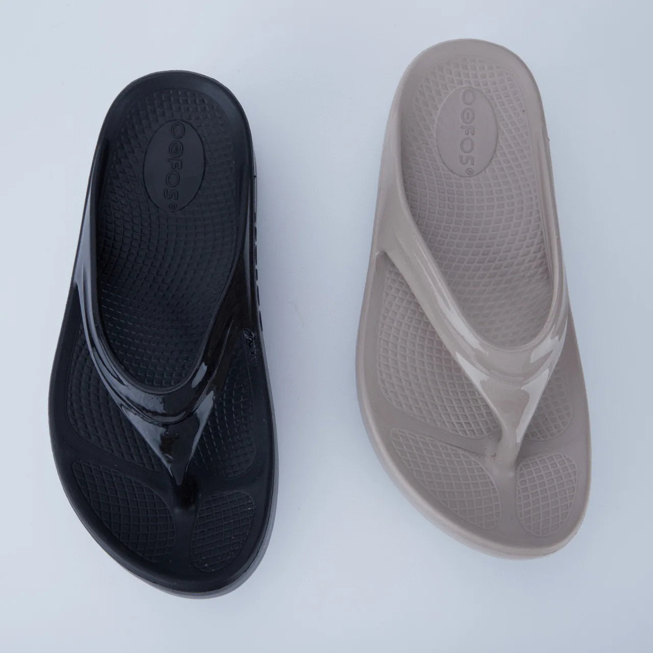 Oofos Summer Sport Flip Flops Slip Resistant Thick Sole EVA Arch Support Sandals Cushion Recovery Slides Beach Slippers