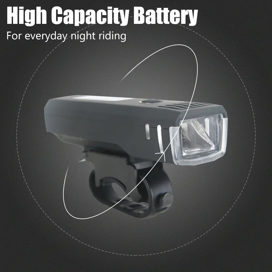 1000LM Bicycle Led Front Light LED USB Rechargeable Smart Sensor Rear Light Waterproof Bright Flashlight Safety Cycling Lights