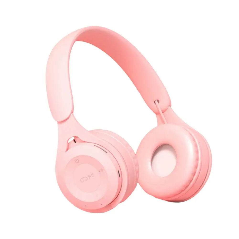 Écouteurs sans fil Bluetooth pour enfants, Casques stéréo pliables, Casques de jeu supra-auriculaires pour Android iOS