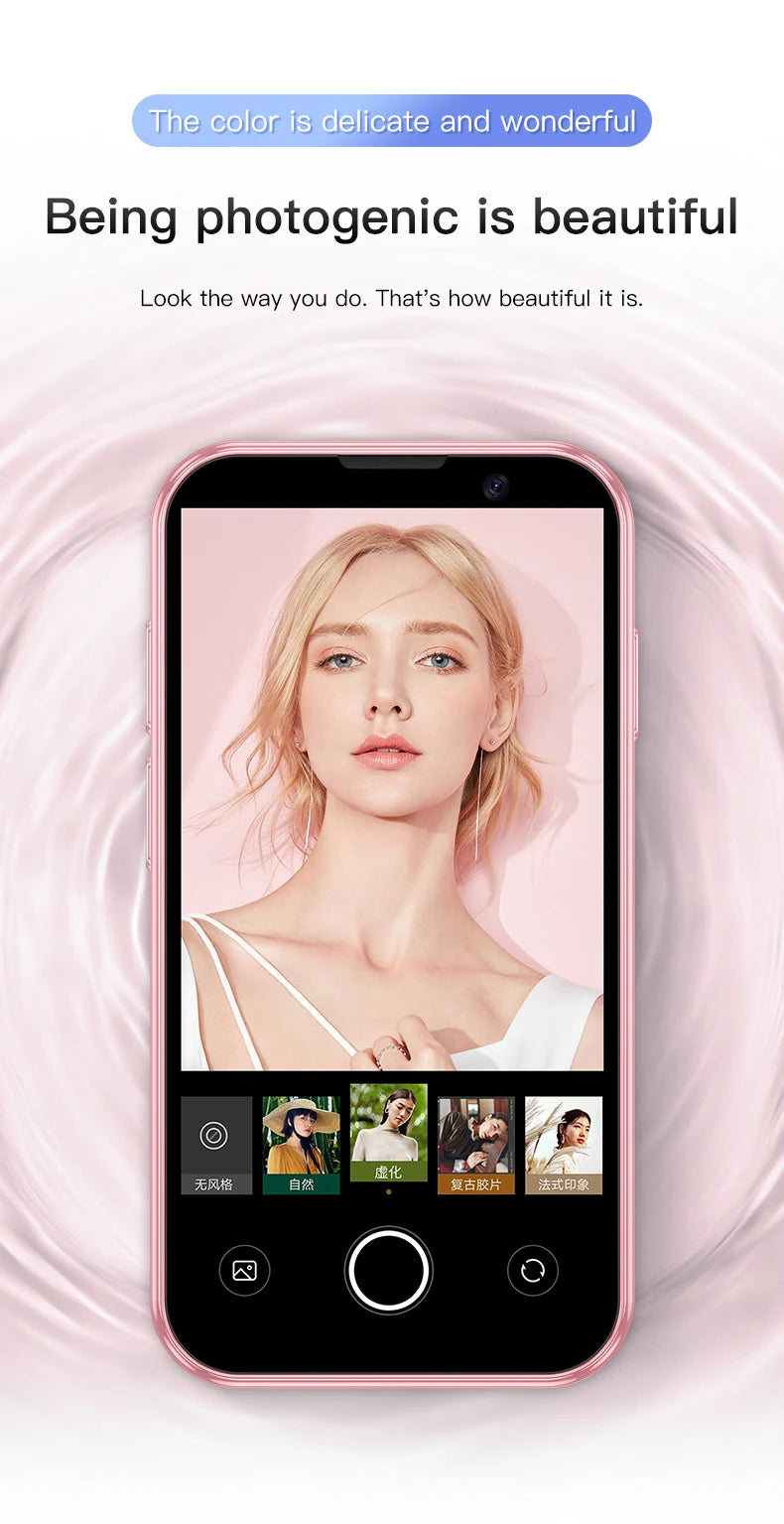 SOYES XS18Pro Neues 3,0" Mini-Smartphone 2GB RAM 16GB ROM Android 9.0 Gesichtserkennung Dual SIM Standby 3G Klein Handy