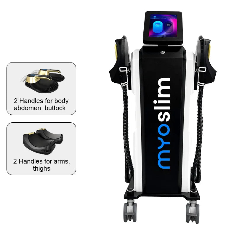 Myoslim 6500W HF Elektromagnetische Körperschlankung Muskelstimulation Fettentfernung Körperschlankung Muskelaufbau EMS Body Sculpt Maschine