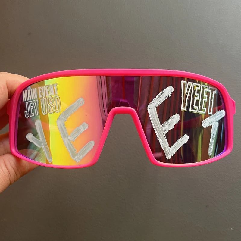 Jey Uso Yeet Sport Sonnenbrillen Kinder Brillen Blue Bloodline USOS Seltene Farben Sonnenbrille Eyewear Geschenk