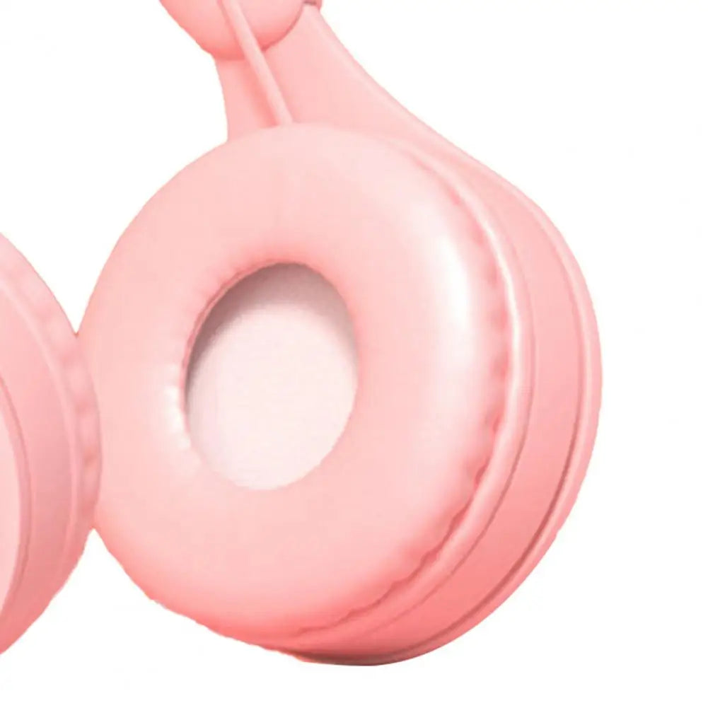 Écouteurs sans fil Bluetooth pour enfants, Casques stéréo pliables, Casques de jeu supra-auriculaires pour Android iOS