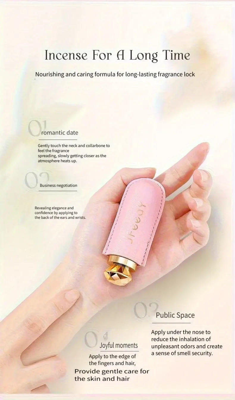 Tragbares festes Parfüm für Damen und Herren, erfrischend langanhaltender fester Balsam, Parfüm für Dating und Alltag, Geschenk-Aromatherapie