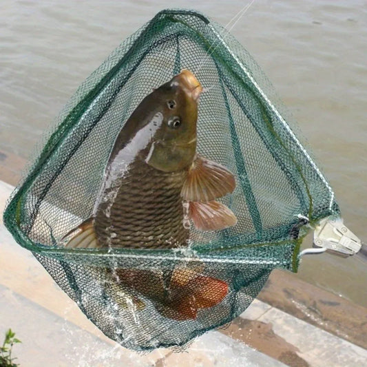 1Ultra-lightweight Foldable Fishing Net - Durable Aluminum Alloy Telescopic Handle - Ideal for any fishing adventure - Essential