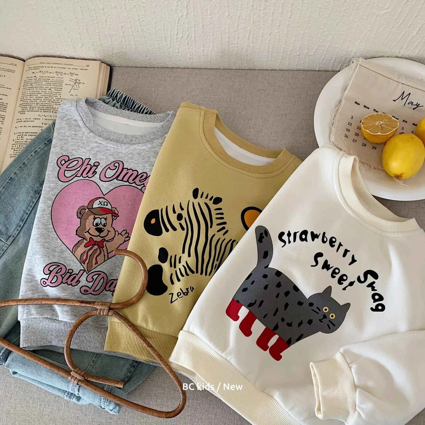 Children s Sweatshirt 2025 Autumn New Boys Cartoon Print Pullover Cute And Versatile Top