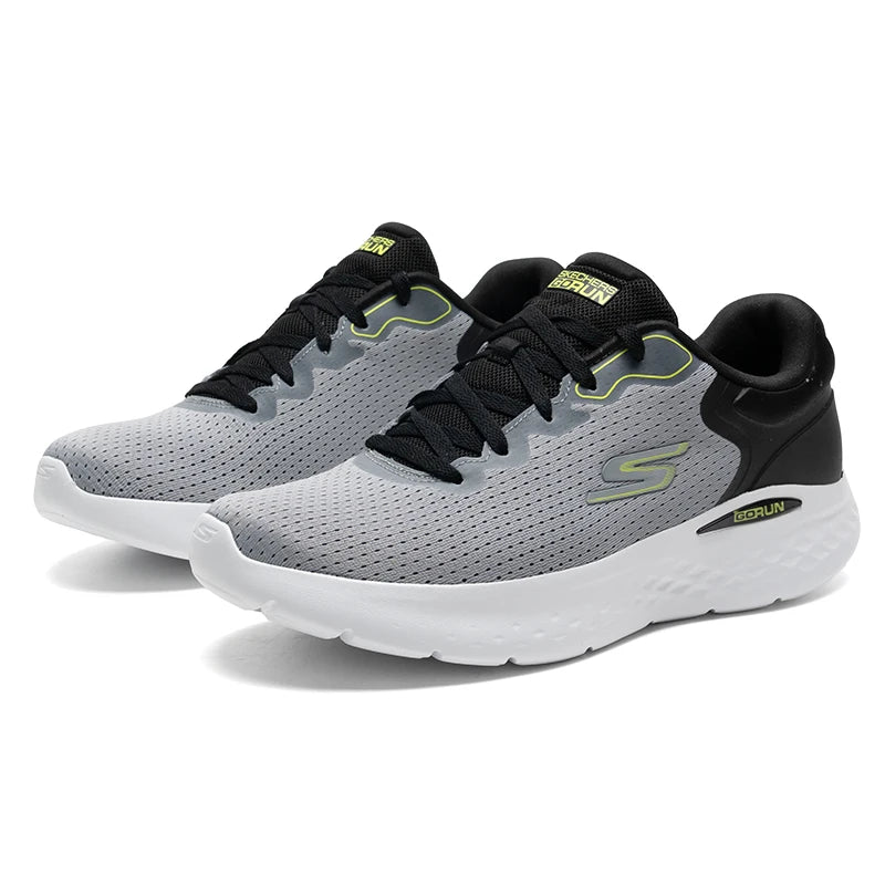 Skechers Mens Running Shoes Designer Sneakers Thick-Soled Height-Increasing Sports Shoes 220898-GYBK