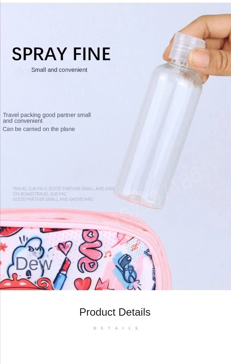 Lot de 30/50/100 flacons compressibles en plastique de 5 à 120 ml avec bouchon à clapet, en PET, pour lotion, shampoing, échantillons cosmétiques, flacons de voyage