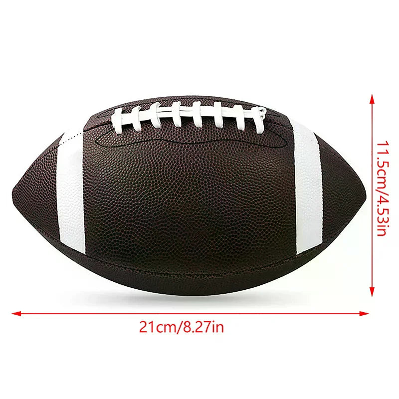 American Soccer Rugby Association Football Footy Ball Standard Size 8.5inch Sports Football For Men Women Children