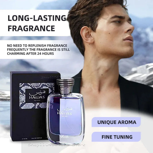 100ml Elegant Arabian Unisex Perfume Long-Lasting Floral Scent Fragrance Spray
