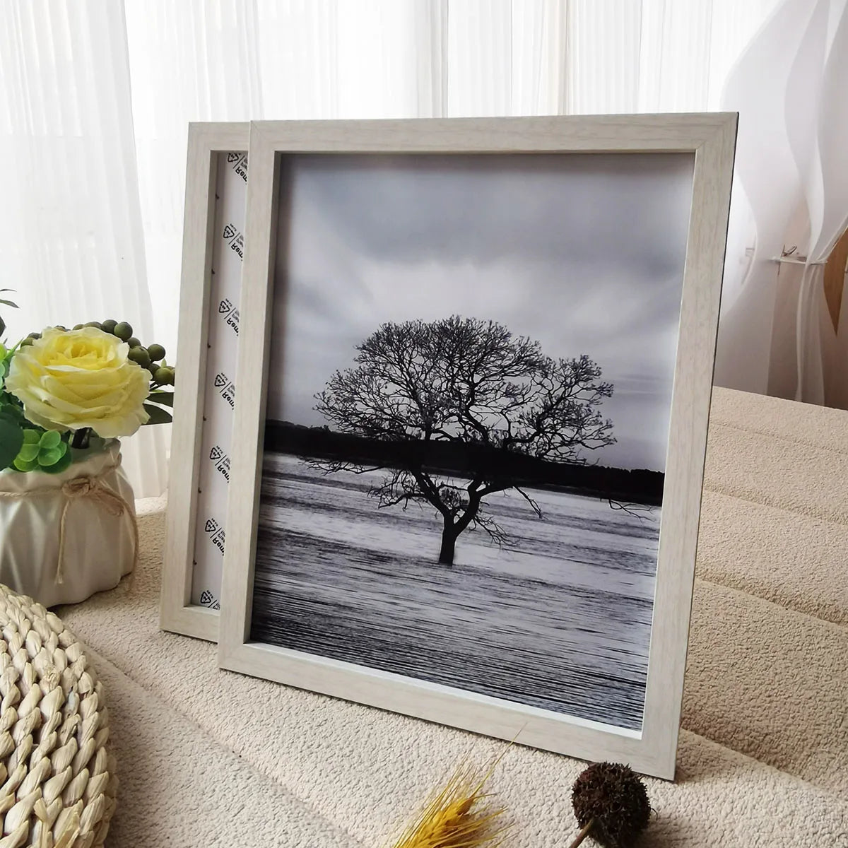 2Pcs Wood Photo Frames For Picture Wall 10X15 15X20 20X25 A4 Pictures Frame Stand For Pictures Photo Decor Commemorative Gift