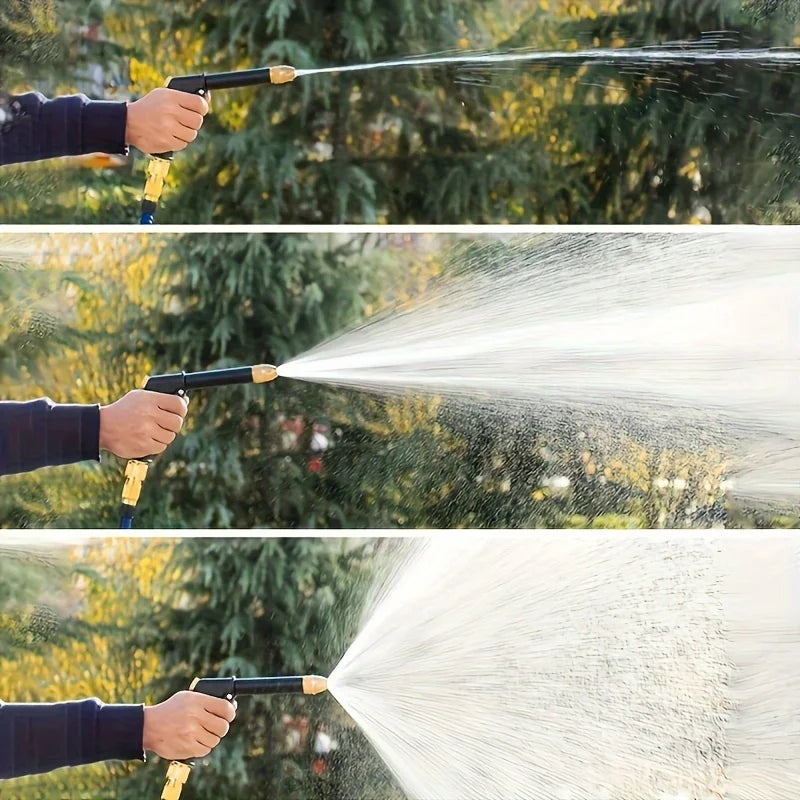 25/150ft Gartenschlauch ausziehbar Metallverbinder Hochdruck TPE Schlauchrolle Magische Wasserleitungen für Gartenschlauch Landwirtschaftliche Bewässerung