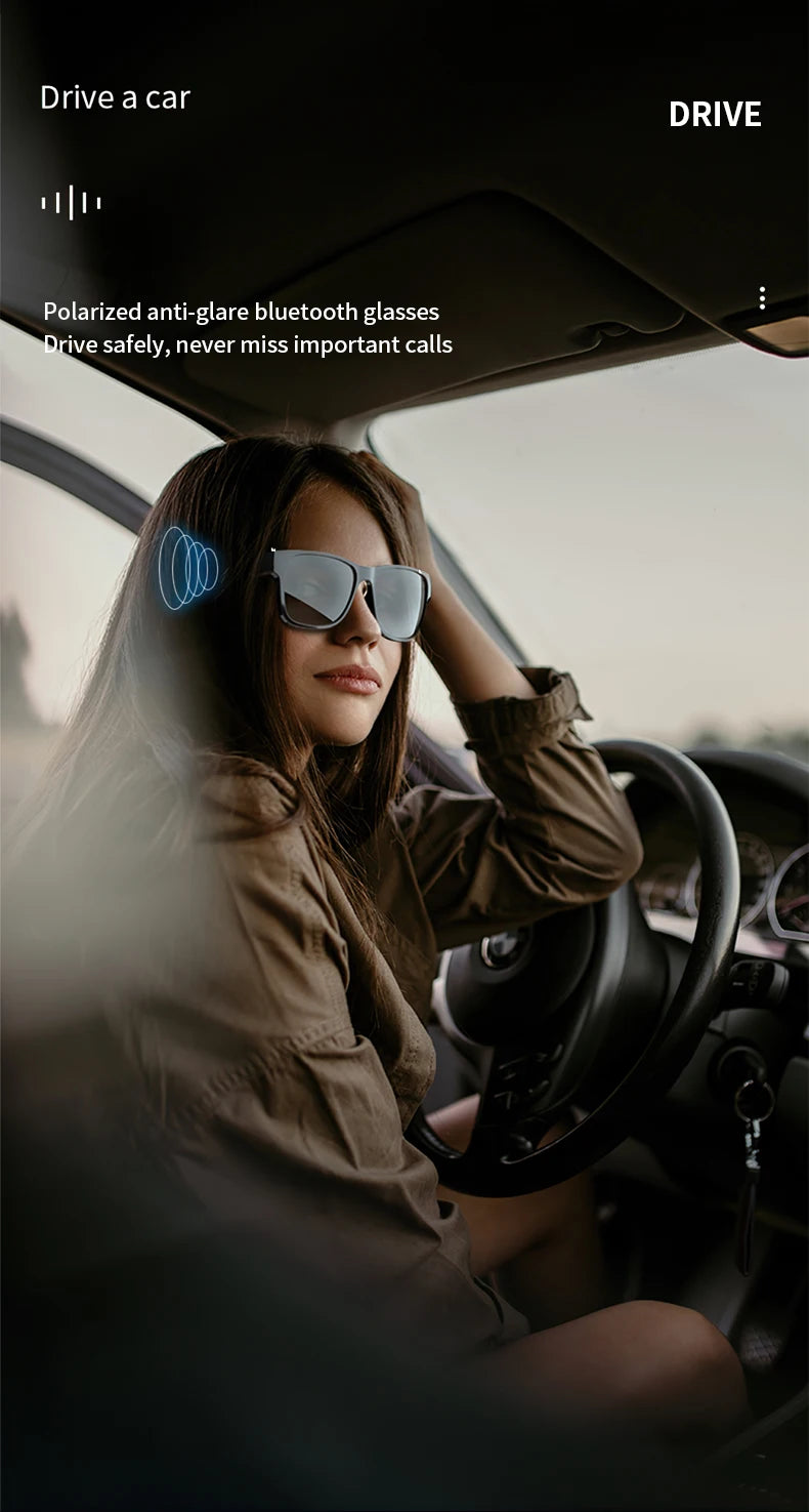 Monster Glasses Headset Wireless Bluetooth 5.0 Sunglasses Outdoor Sport earphone Calling Music Eyeglasses