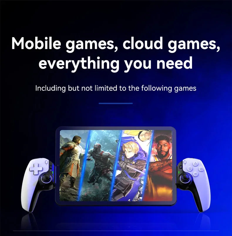 Hot Sale BSP D9 Tablet Controller Kabelloser Griff für Switch Game Bluetooth Stretching Joystick für PS3 PS4 Android IOS Gamepad