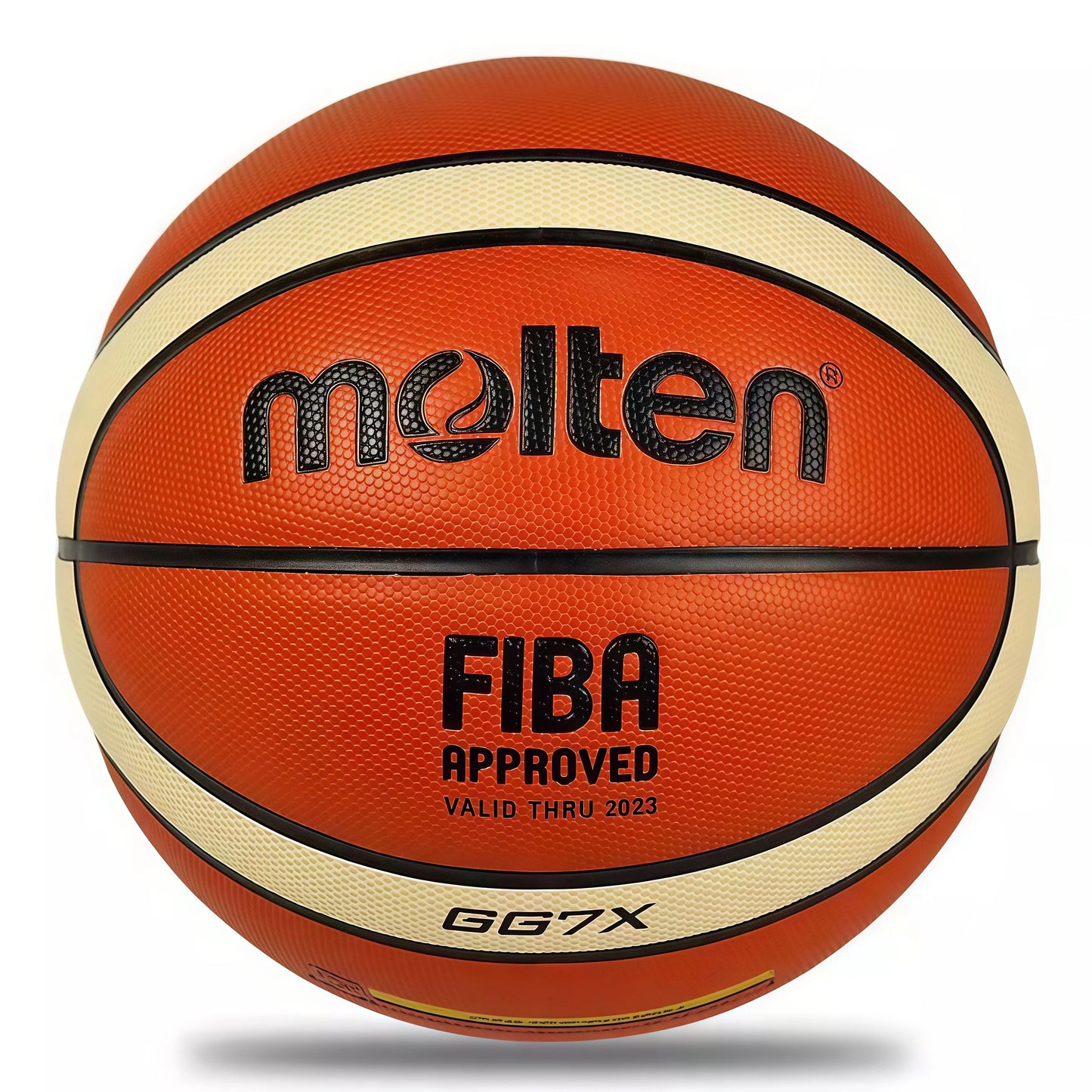 Molten GG5X GG6X GG7X Basketball Cuir PU pour Adulte Adolescent Enfant Match Entraînement Extérieur Intérieur Approuvé FIBA