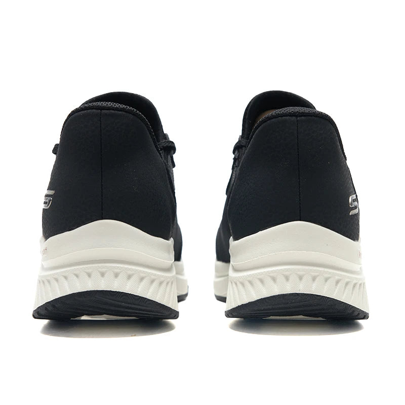Skechers Femme Chaussures Baskets de Course Tendance Extérieur Légères Résistantes à l'Usure Chaussures Basses Décontractées 117627-BLK