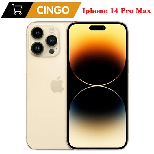 99%New iPhone 14 Pro Max Dual eSIM / 1SIM+ 1eSIM 128/256GB  ROM 6GB RAM 6.7" Genuine Retina OLED Face ID NFC A16 cell phone