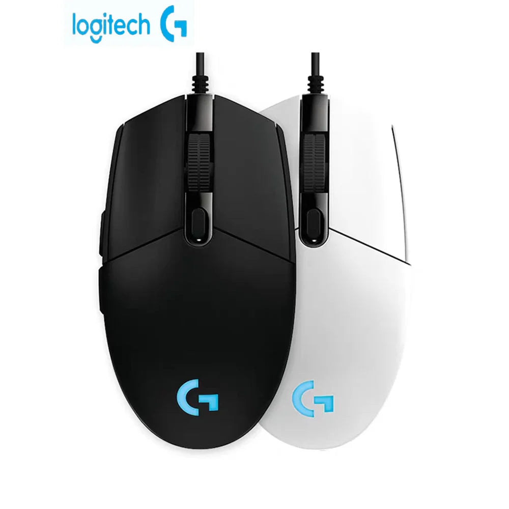 Souris de jeu Logitech (G) G102 Souris RVB Conception légère 200-8000DPI Souris ergonomique de deuxième génération Souris d'ordinateur