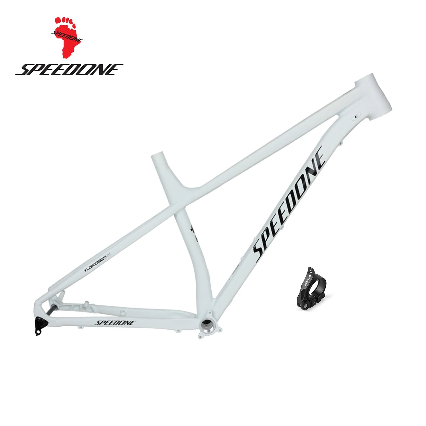 SPEEDONE 29 Fahrradrahmen Boost 148mm Aluminium 29 MTB Rahmen Konisches Steuerrohr für Ausdauerrennen Farbverlauf Mountainbike Rahmen