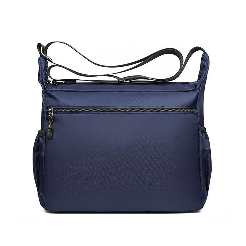 Herren Business Umhängetasche mit mehrlagigen Taschen und verstellbarem Schultergurt für Arbeit und Reisen