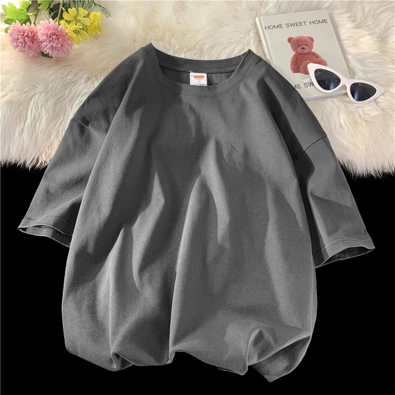 LEGIBLE 2025 Sommer Herren T-Shirt Lässiges lockeres Baumwoll-Kurzarm-T-Shirt Herren Oberteil T-Shirt Herren