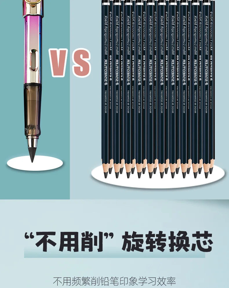 Unbegrenzter Schreibstift Unendliche Bleistifte Ewigkeit Ohne Anspitzen Ohne Tinte Kawaii Unbegrenzter Stift Kunstbedarf Schulbedarf