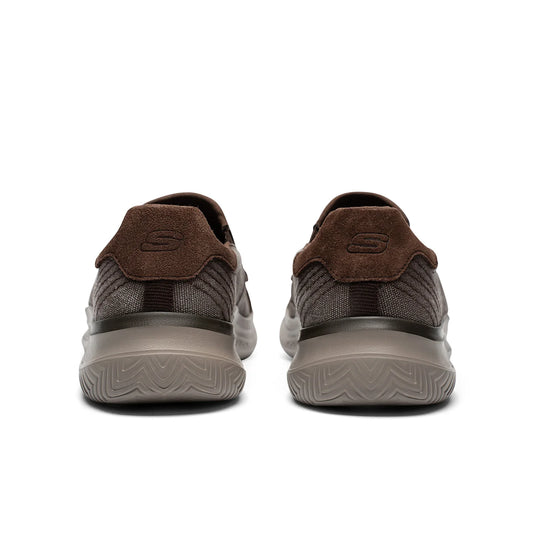 Skechers Original Men Shoes Breathable Comfortable Casual Business Slip On Walking Loafers Classic Office Driving Working Shoes