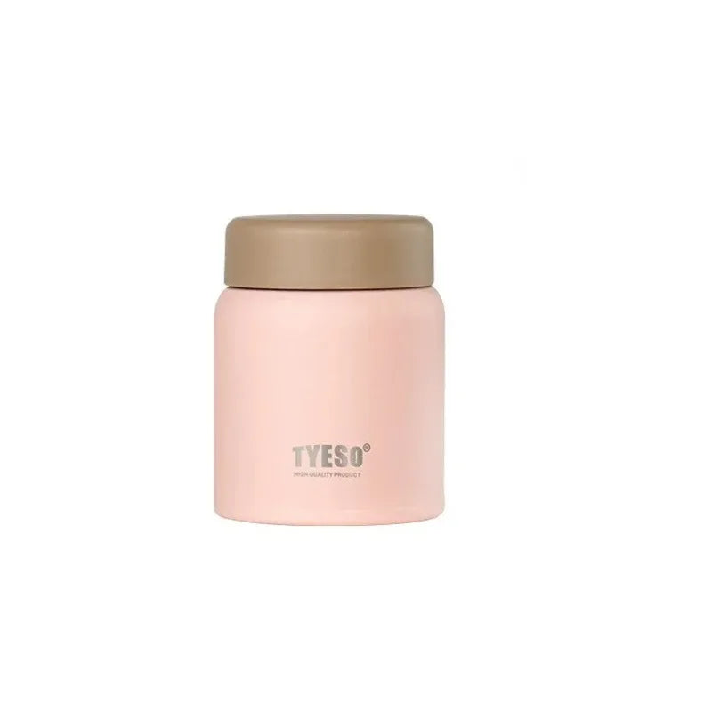 Tasse à soupe isotherme 220/280 ml, mini-tasse thermique en acier inoxydable 304, pour bureau, promenade en ville, pochette portable scellée