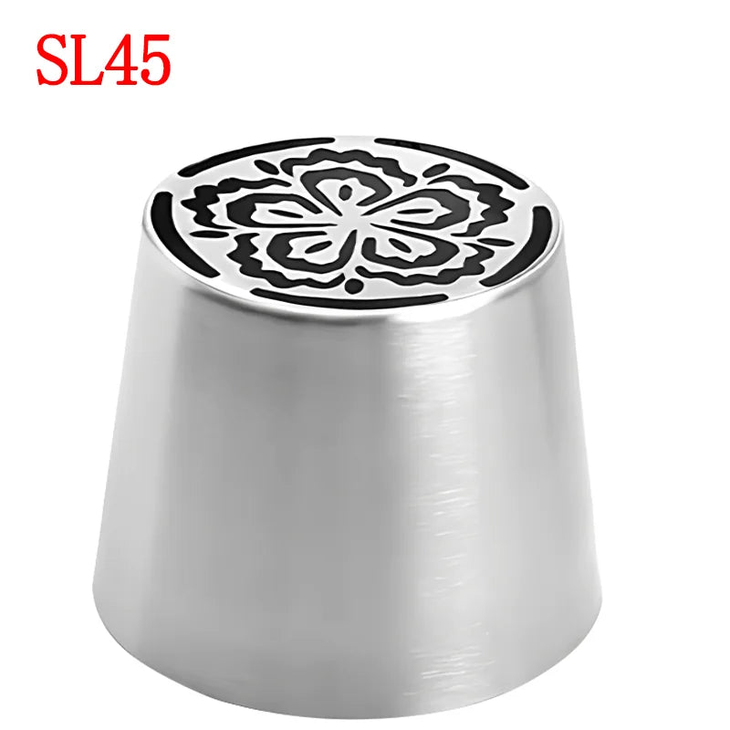 Stainless Steel Russian Framing Nozzle DIY Pastry Cream Decorating Nozzle Kitchen Baking Tools Framing Tools