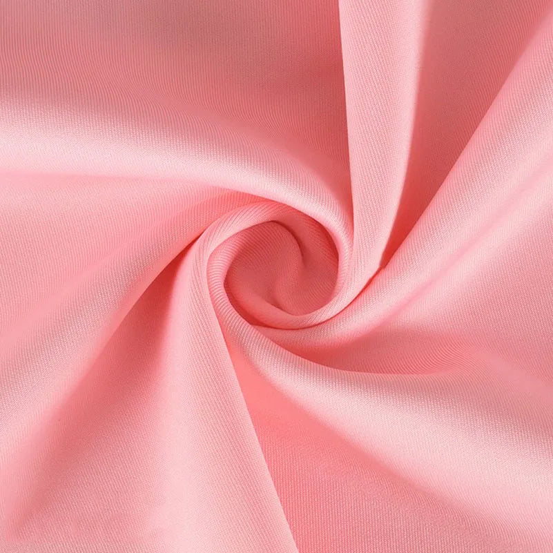 Tissu tricoté élastique Scuba résistant à l'usure, anti-boulochage pour la couture de pulls, jupes, uniformes scolaires, vêtements de sport au mètre