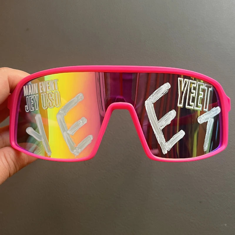 Jey Uso Yeet Sport Sonnenbrillen Kinder Brillen Blue Bloodline USOS Seltene Farben Sonnenbrille Eyewear Geschenk