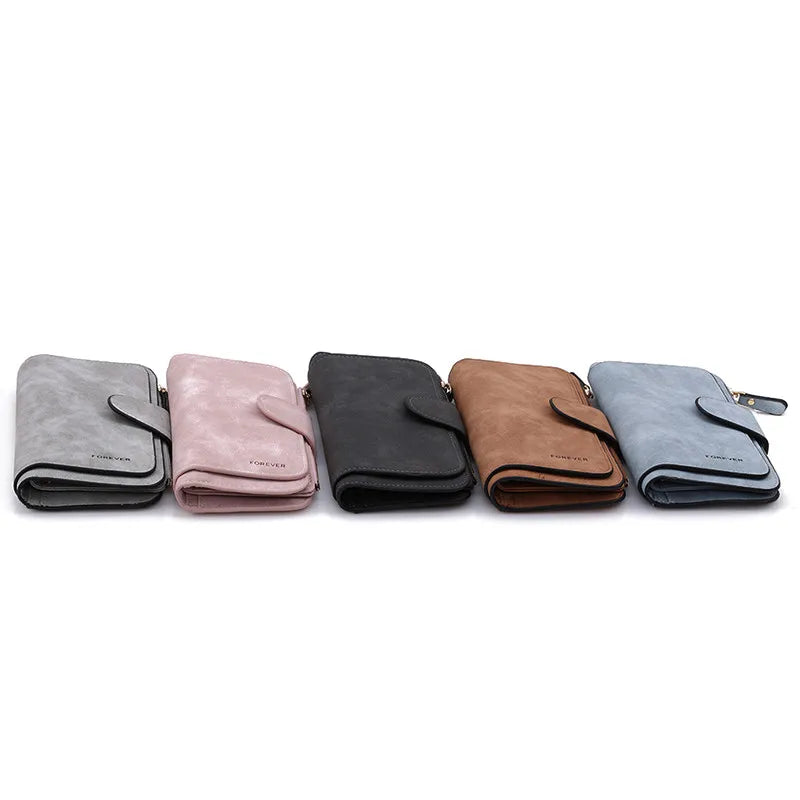 Damen-Leder-Geldbörse, hochwertiges Damen-Clutch, Lady Purses, große Kapazität, Wallets, Carteira Feminina, 5 Auswahlmöglichkeiten