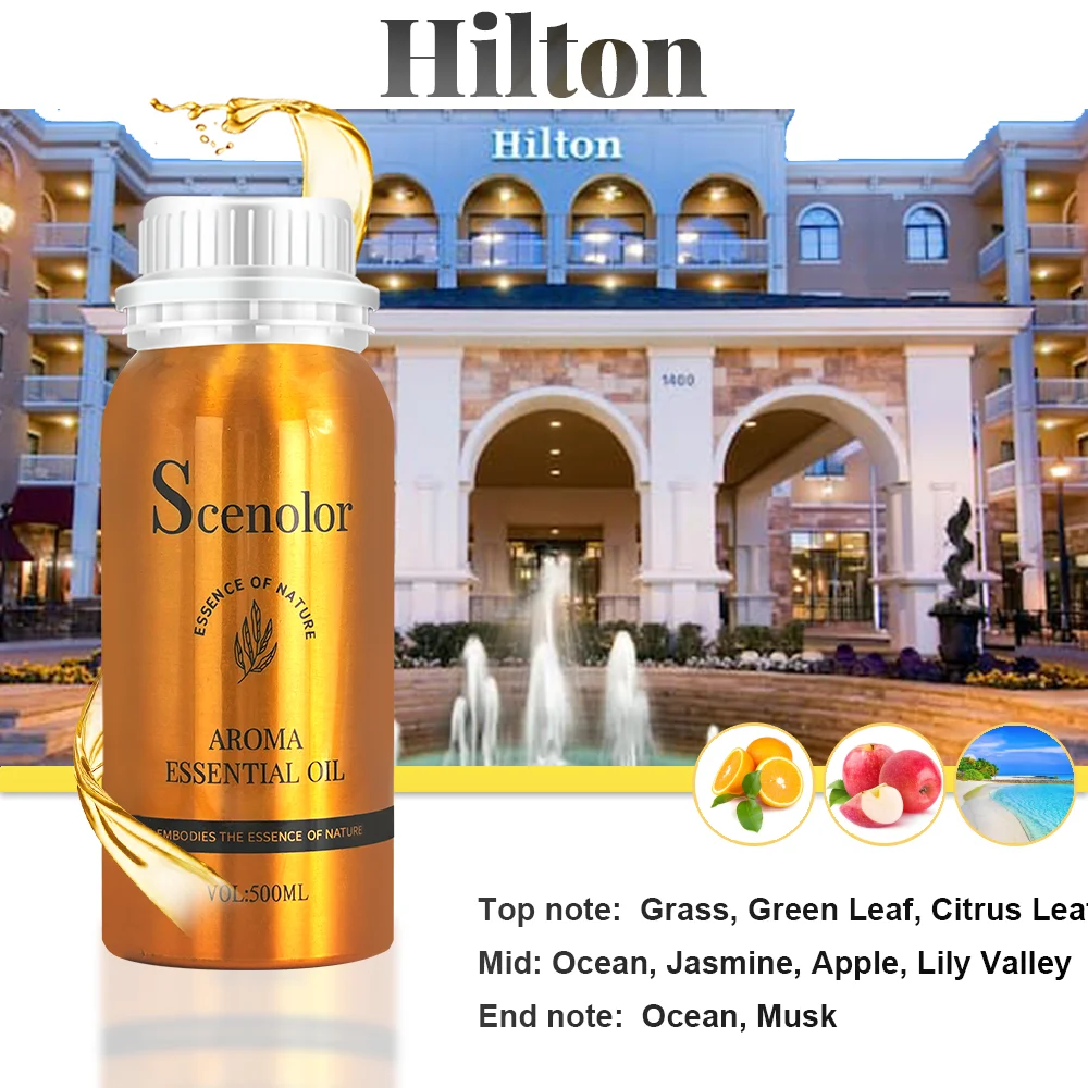 500ML Hotel Room Fragrance Diffuser for Home Air Freshener Scenting Device Air Purifier Humidifier Car Essential Oil Refil
