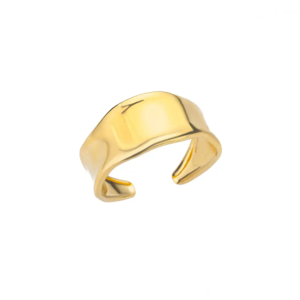 Edelstahlringe für Damen 2024 Trend Offener Goldfarbener Doppelperlenring Hochzeit Ästhetischer Schmuck Paar Geschenk anillos