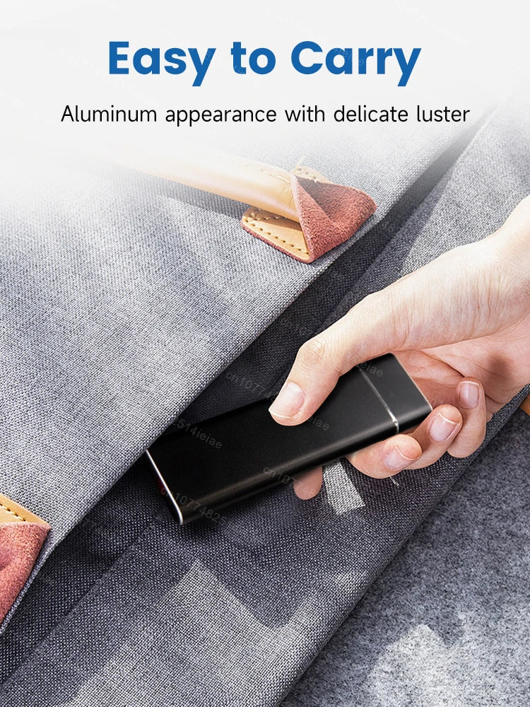 1TB 2TB 4TB External SSD Portable High Speed Solid State Drive USB3.2 Original for PC MAC Laptop