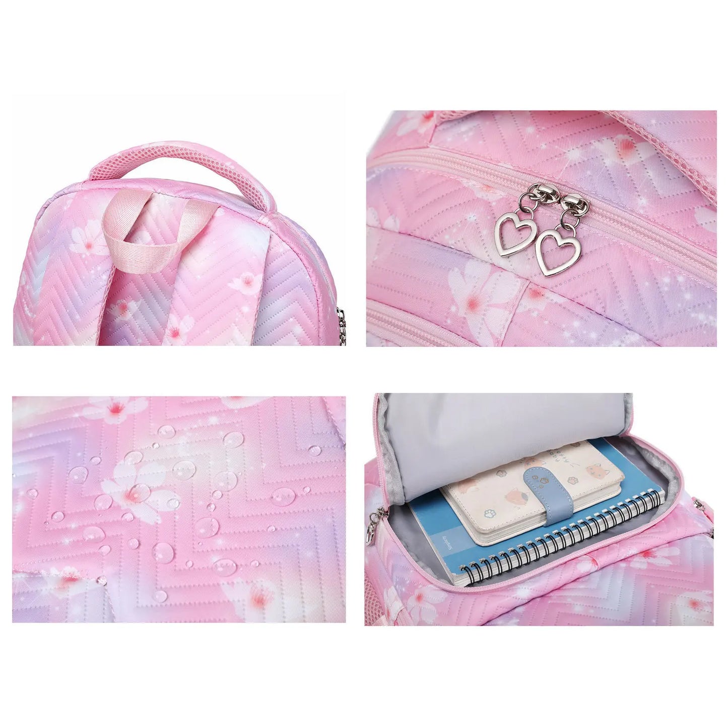 Cute Cartoon Backpack Anime Cartoon Student Teenage Children Girl Boy Schoolbag Anime Men Women Waterproof Laptop Bookbag