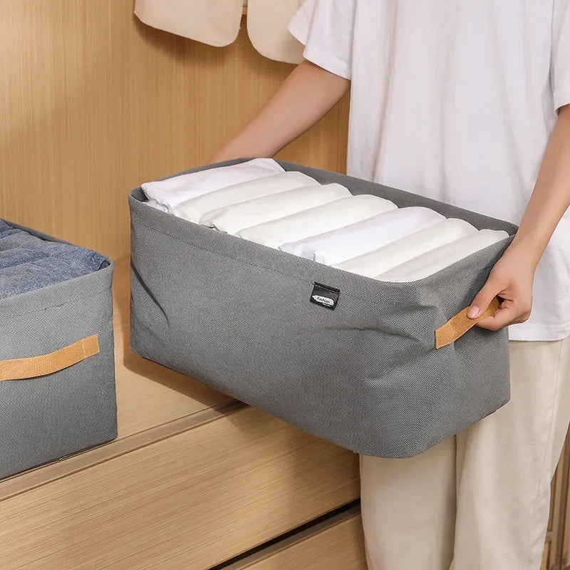 Verdicken Kleidung Organizer Hosen Pullover Aufbewahrungsschränke Schubladen Organizer Jeans Aufbewahrungsbox Kleiderschrank Kleidung Aufbewahrungsorganisatoren